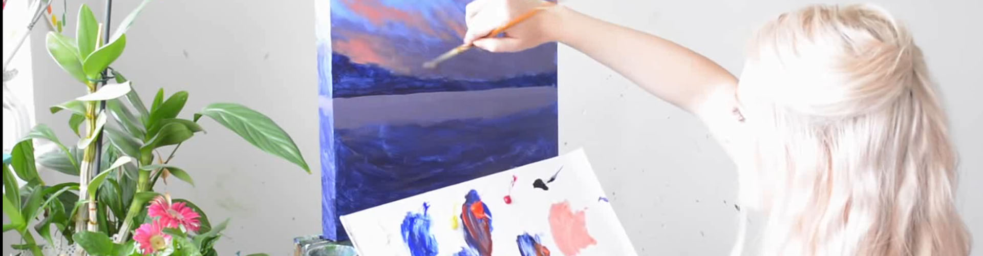 Painting with Acrylics – Seascape Techniques